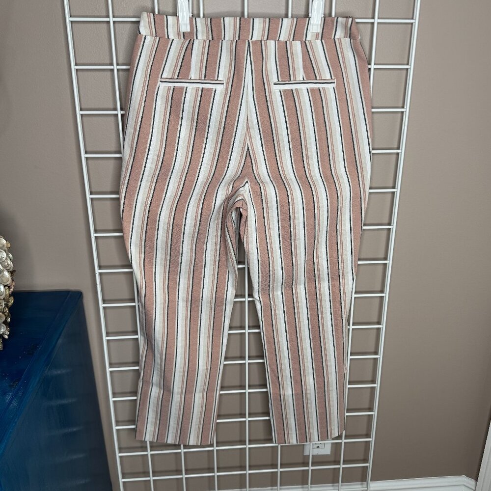 Patchington Size 10 Stripped Crop Pants - image 7